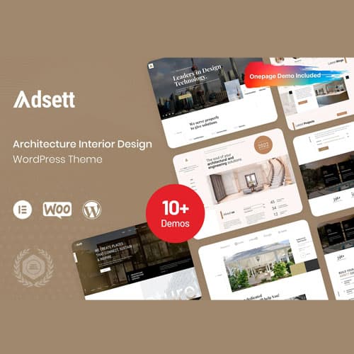 Adsett - Architecture ওয়ার্ডপ্রেস থিম