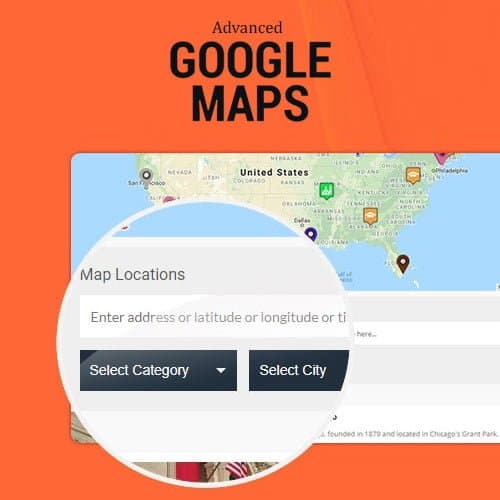 Erweitert Google Kartes Plugin für WordPress