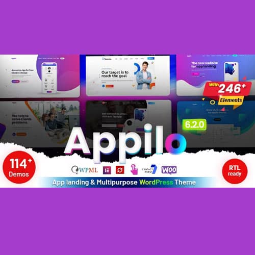 Appilo - App Landing Page Tema WordPress