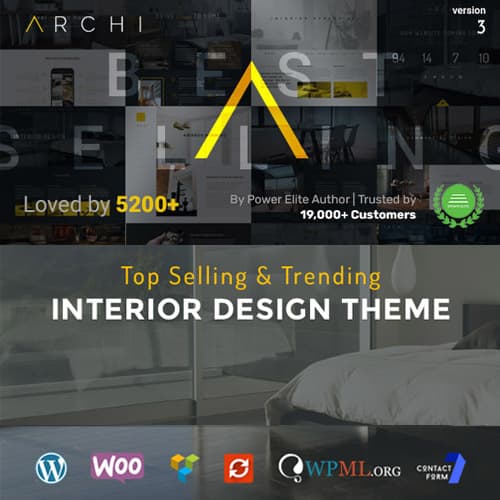 Archi - İç Mekan Tasarım WordPress Teması