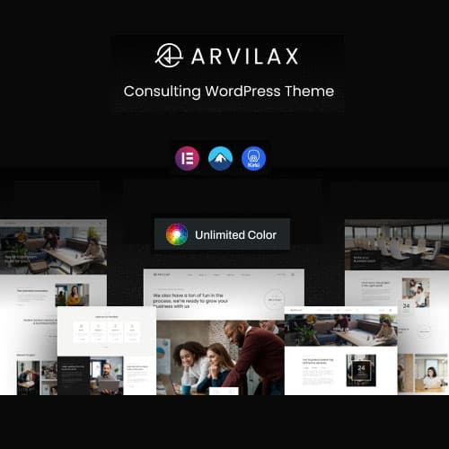 Arvilax - Επιχείρηση Consulting Θέμα WordPress