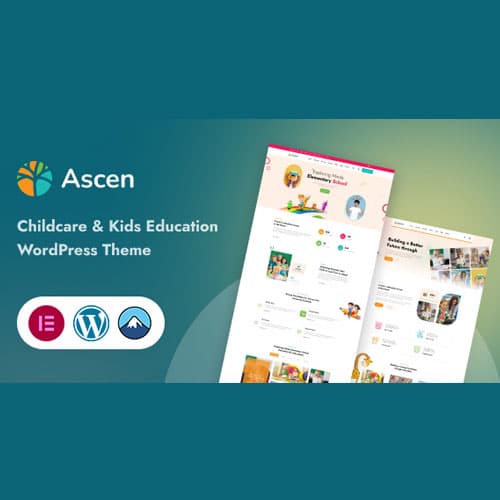 Ascen - Childcare & Kids Educación Tema de WordPress