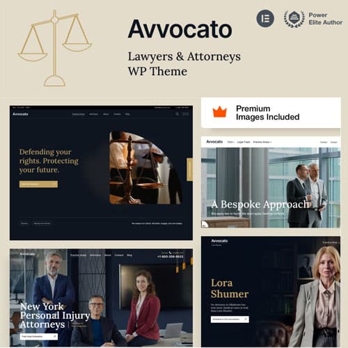Avvocato - Law Firm ورڈپریس تھیم