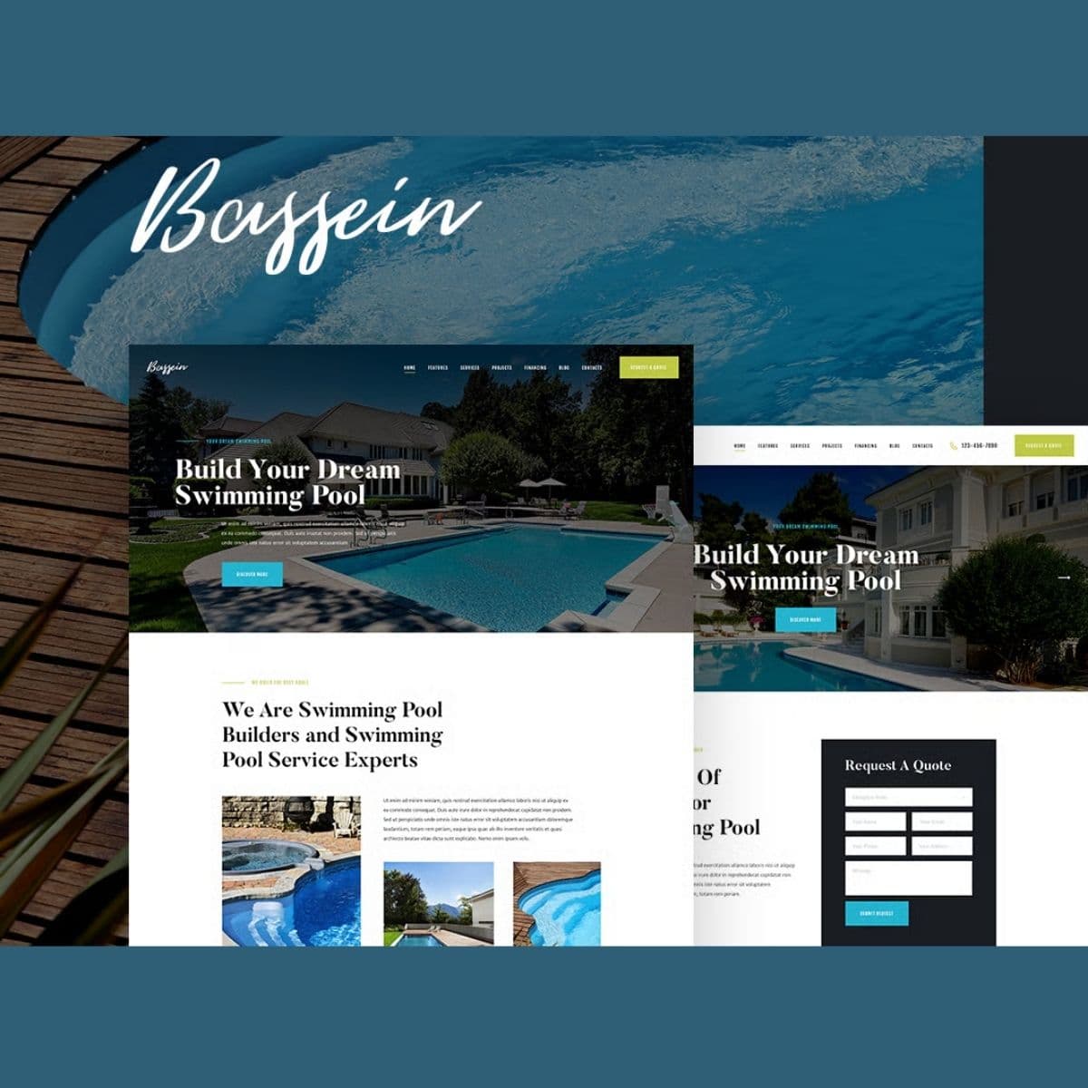 Bassein | Swimming Pool Temizing & Maintenance WordPress Teması