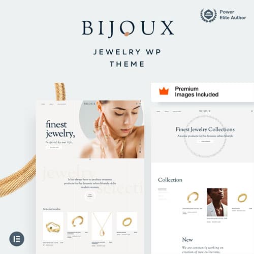 Bijoux - Jewellery Ecommerce WordPress Teması