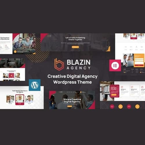 Blazin Bureau | Creatief WordPress-thema