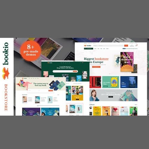 Bookio – Bookストア WooCommerce WordPressテーマ