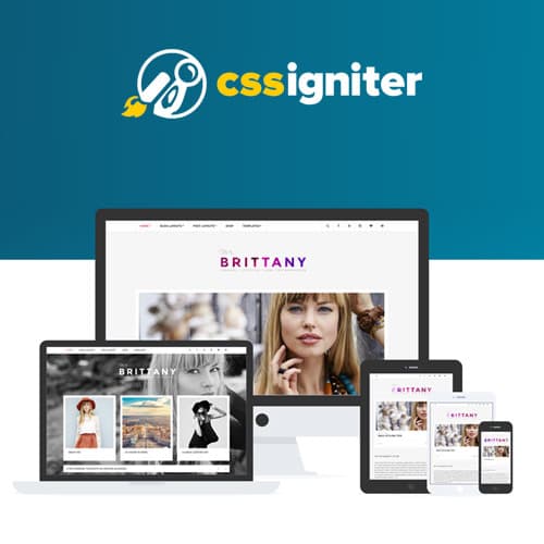 CSS Igniter Brittany WordPress-thema