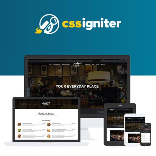 CSS Igniter Carbone WordPress-thema