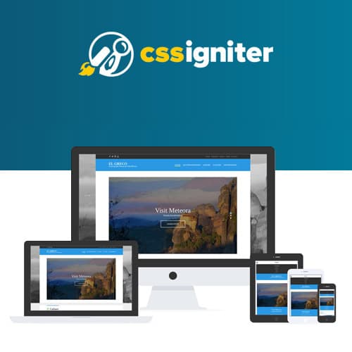 CSS Igniter El Greco WordPress-thema
