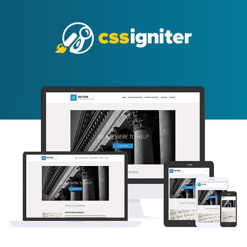 CSS Igniter Factum Theme WordPress