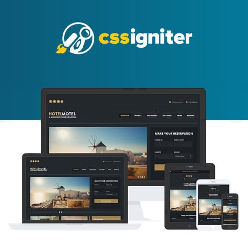 CSS Igniter HotelMotel WordPress-thema