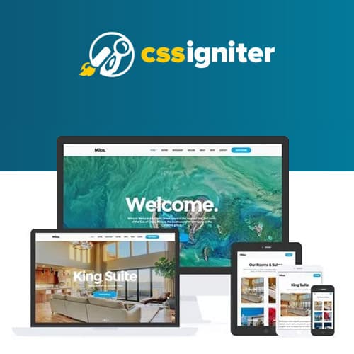CSS Igniter Milos 워드프레스 테마