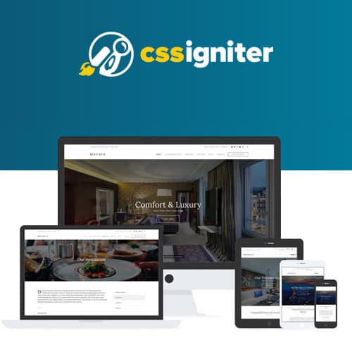 CSS Igniter Moliere WordPress-thema