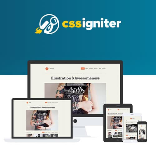 CSS Igniter Mozzy WordPress-thema