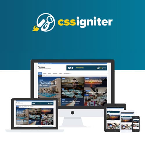 CSS Igniter Neuton WordPress-thema