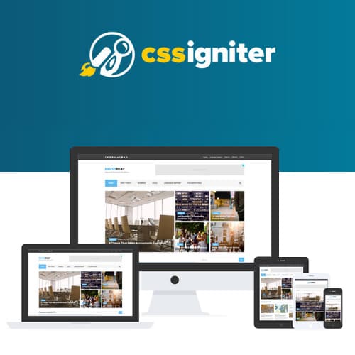 CSS Igniter Noozbeat WordPress-thema