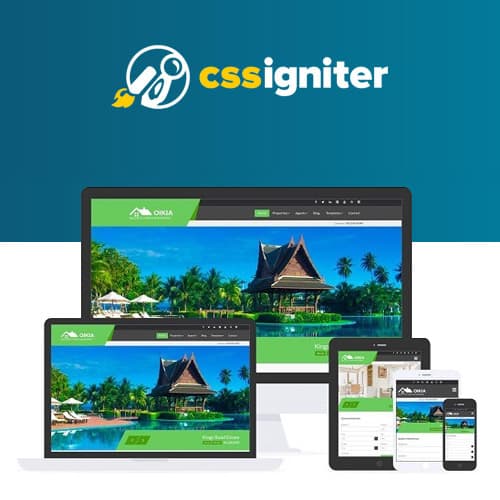 CSS Igniter Oikia WordPress-thema