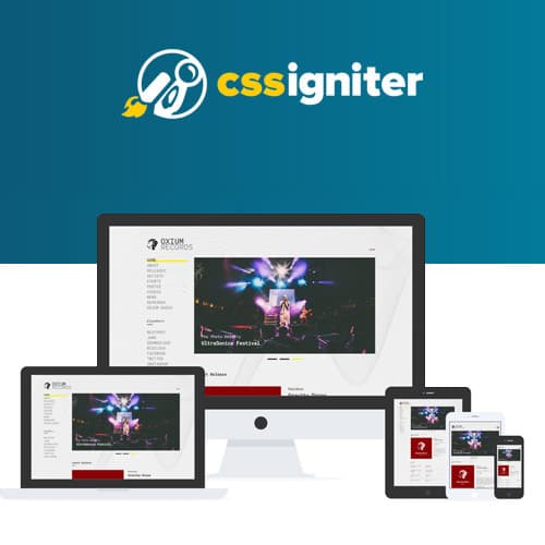 CSS Igniter Oxium WordPress-Theme