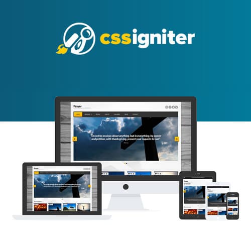 CSS Igniter Prayer WordPress-thema
