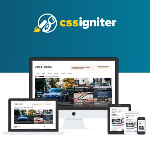 CSS Igniter Public Opinion Theme WordPress