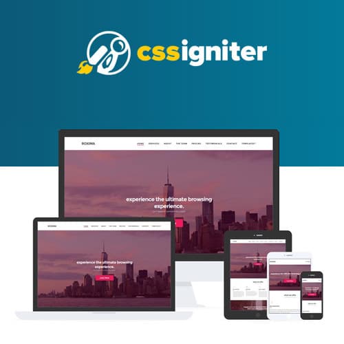 CSS Igniter Roxima WordPress-thema