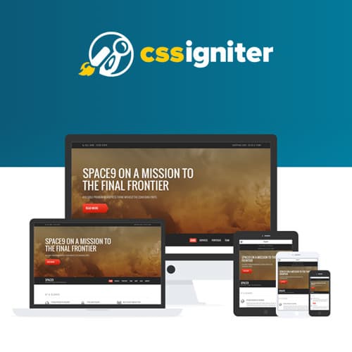 CSS Igniter Space9 WordPress-thema