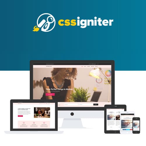 CSS Igniter Spencer WordPress-thema