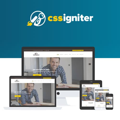 CSS Igniter Technico WordPress-thema