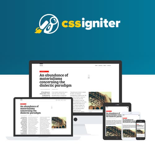 CSS Igniter Tinos WordPress-thema