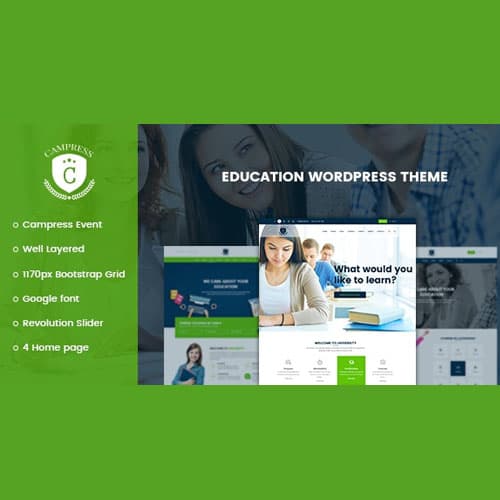 Campress - Responsiv Bildung WordPress-Theme