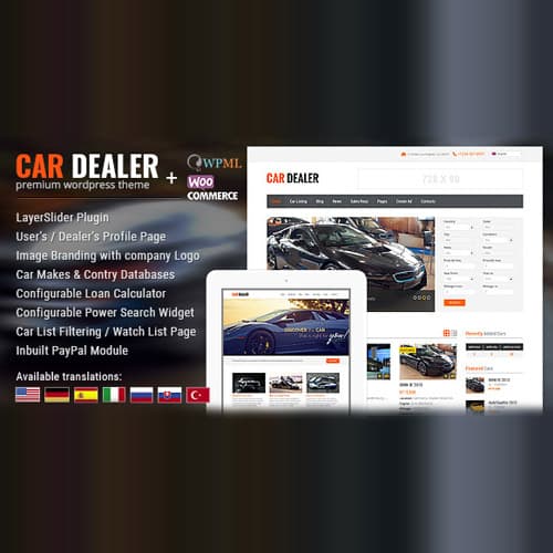 Car Dealer Automotive ওয়ার্ডপ্রেস থিম – রেসপন্সিভ