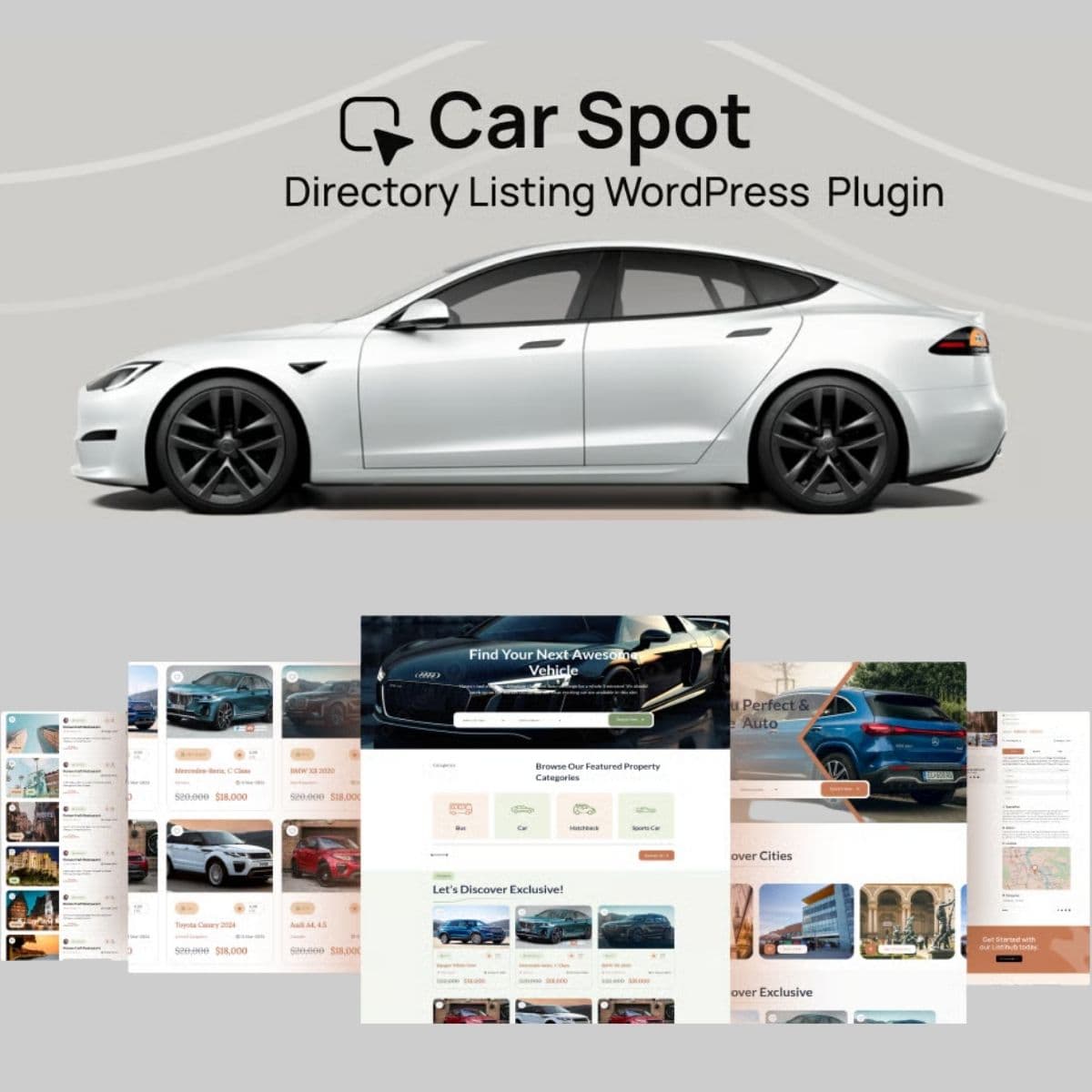 CarSpot - Car Directory Listing WordPress 外掛