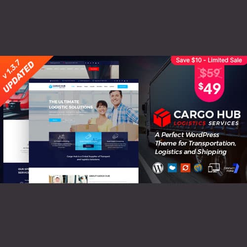 Cargo HUB - Transportation and Logistics WordPress Teması
