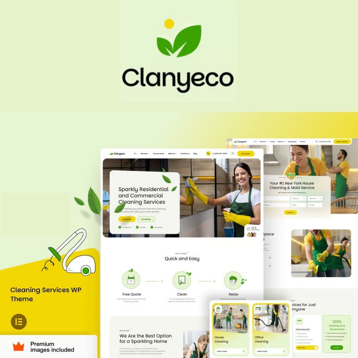 ClanyEco– Pulitoing Servizi Tema WordPress