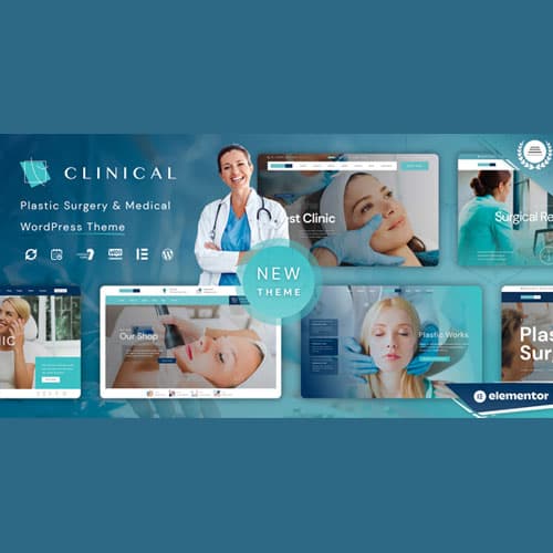 Clinical - Plastic Surgery Тема WordPress