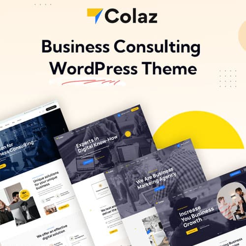 Colaz - Бизнес Consulting Тема WordPress