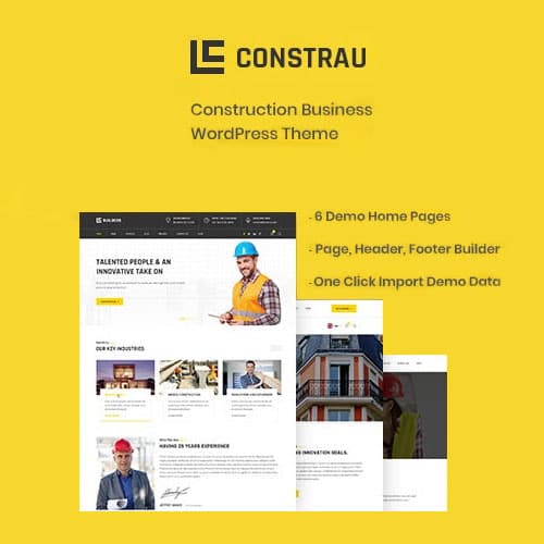 Constrau - Costruzione Business Tema WordPress