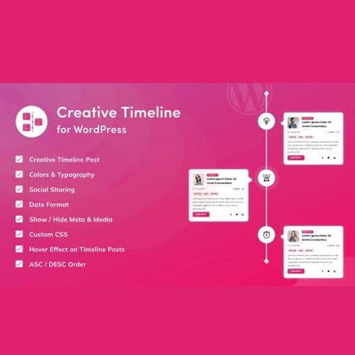 Δημιουργικό Timeline για WordPress