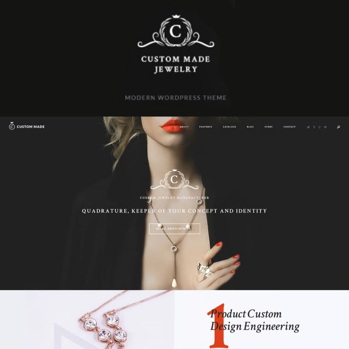 Özel Made | Mücevher Üretici and Mağaza WordPress Teması
