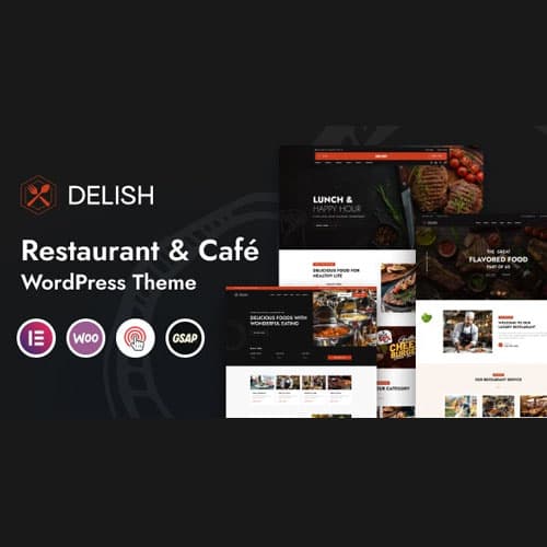 Delish – Restaurant & Cafe WordPress-Theme