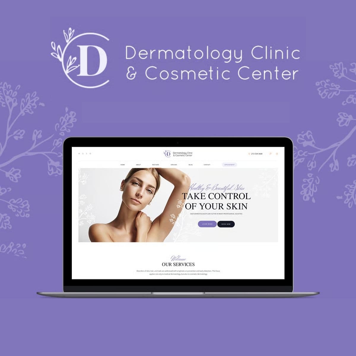 Dermatology Clinic - Cosmetology Theme WordPress