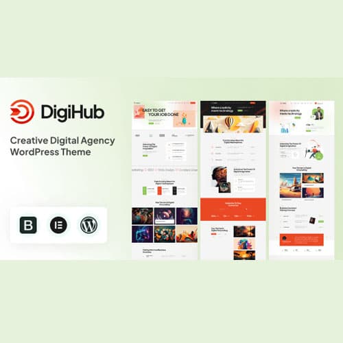 Digihub - Цифровой Агентство Тема WordPress