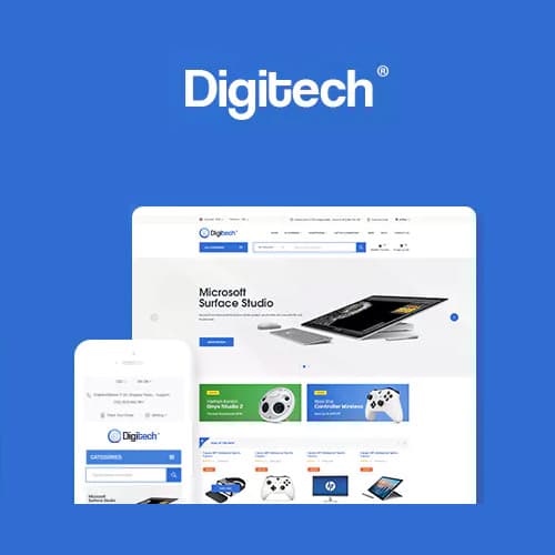 Digitech - Technology Theme untuk WooCommerce WordPress