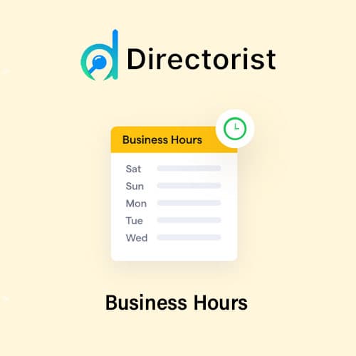 Directorist Business Hour
