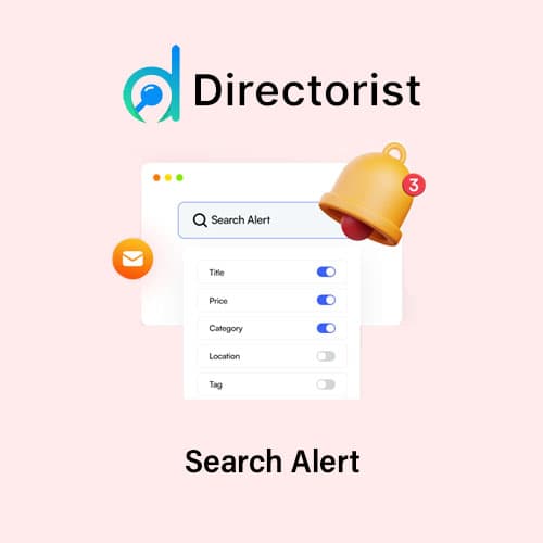 Directorist Arama Alert