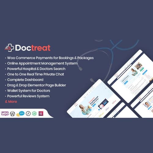 Doctreat - Doctors Directory WordPress-thema