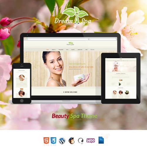 Dream Spa - Salon, Spa Tema de WordPress