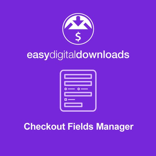 Easy 數位 Downloads Checkout Fields管理器
