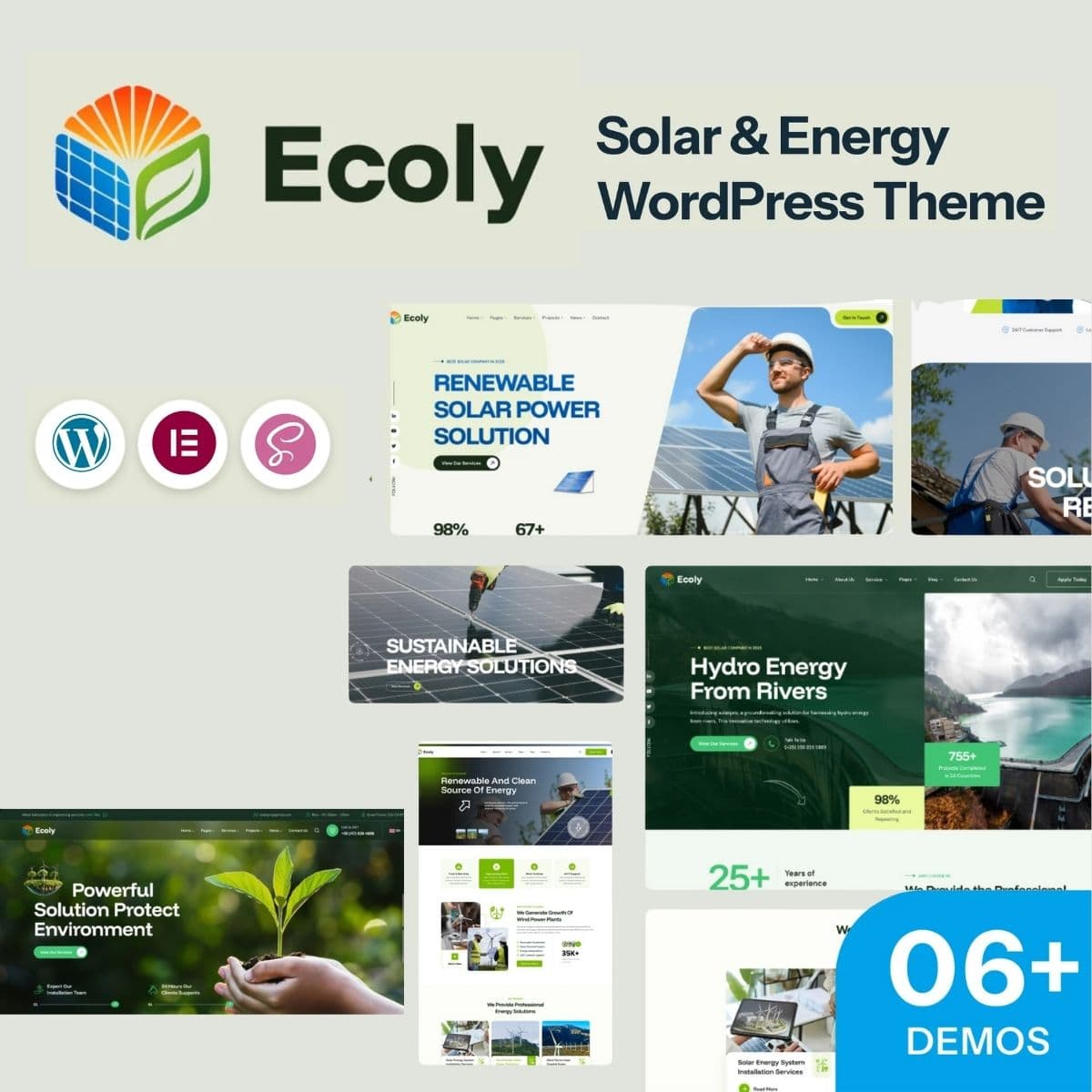Ecoly - Temă WordPress pentru Ecologie și Mediu
